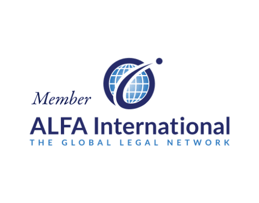 Logo of ALFA International.